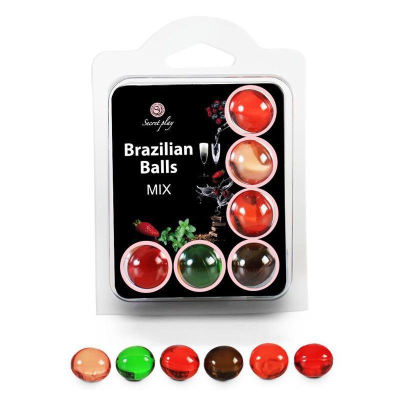 Secret Play Boules de massage BRAZILIAN BALLS Parfums variés